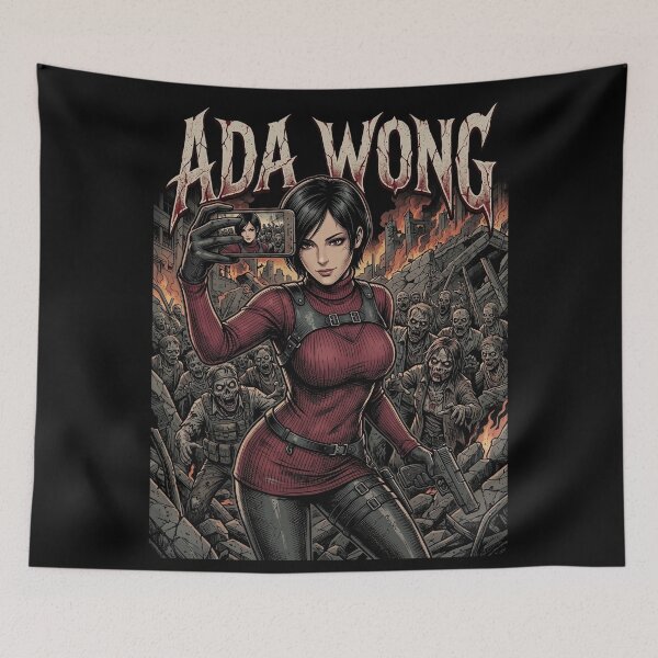 Item preview, Ada Wong Vintage designed and sold by MadShroomPrints.