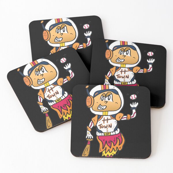 Item preview, Space City Baseball Rocket Astronaut Art designed and sold by TypoEmporium.