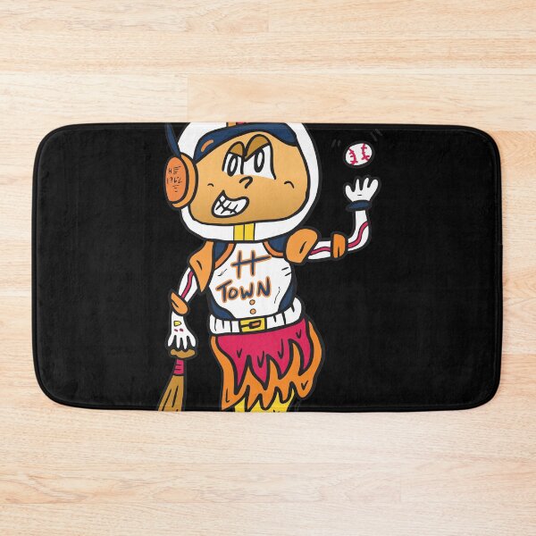 Item preview, Space City Baseball Rocket Astronaut Art designed and sold by TypoEmporium.