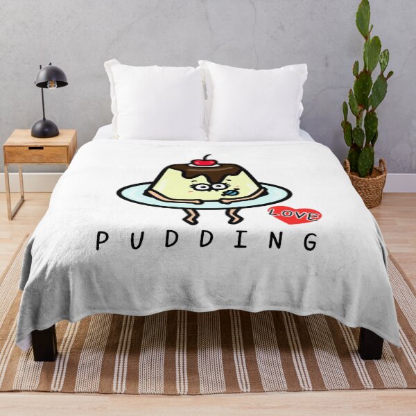 Item preview, Cute I LOVE PUDDING designed and sold by kanaehonkawa.
