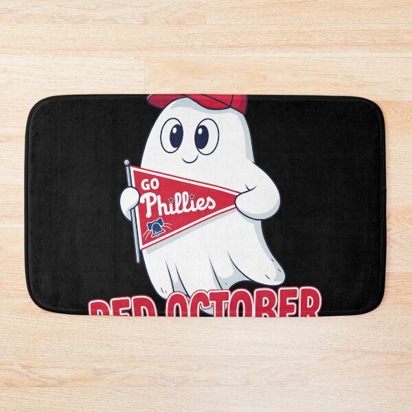 Item preview, Red October Baseball Ghost Fan designed and sold by TypoEmporium.