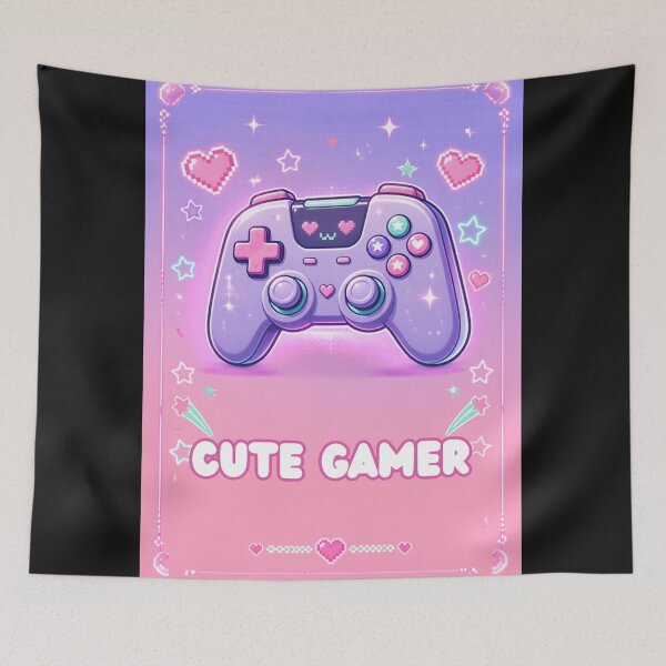 Item preview, Cute Gamer Controller – Kawaii Pastel Gaming Design designed and sold by Revyra Design .