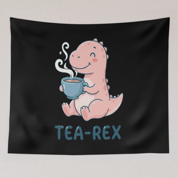 Item preview, Boba Tea Rex - Cute and fun tea designed and sold by Barbara8266.