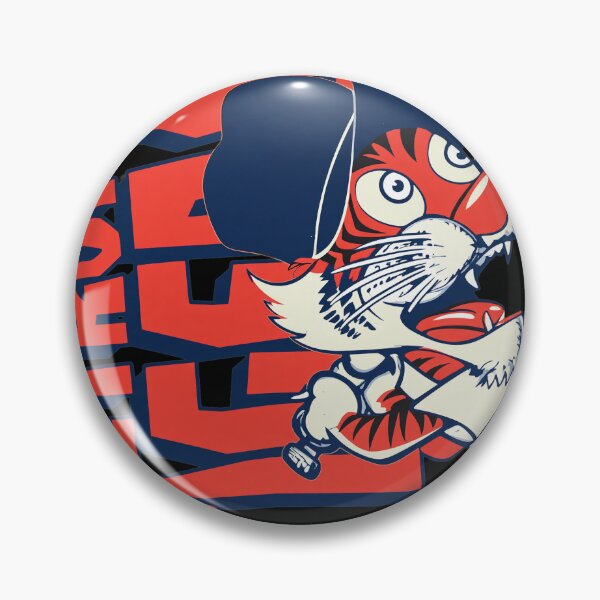 Item preview, Vintage Michigan Baseball Tiger Mascot designed and sold by TypoEmporium.