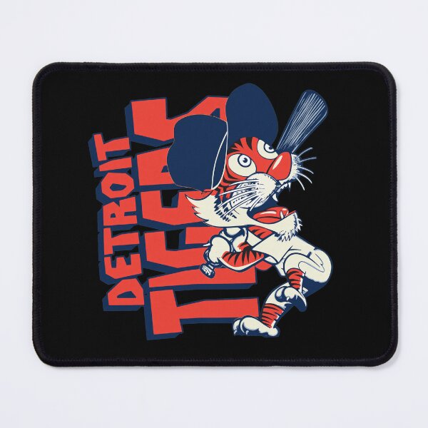 Item preview, Vintage Michigan Baseball Tiger Mascot designed and sold by TypoEmporium.