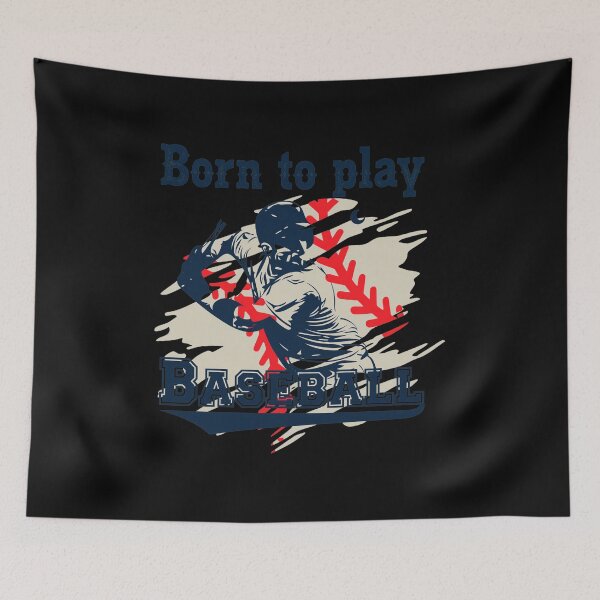 Item preview, Born To Play Baseball Athletic designed and sold by TypoEmporium.