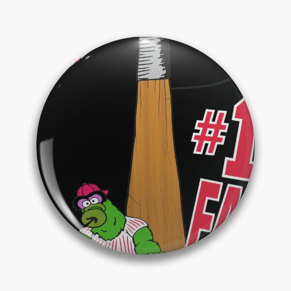 Item preview, Retro Baseball Mascot Number One Fan designed and sold by TypoEmporium.