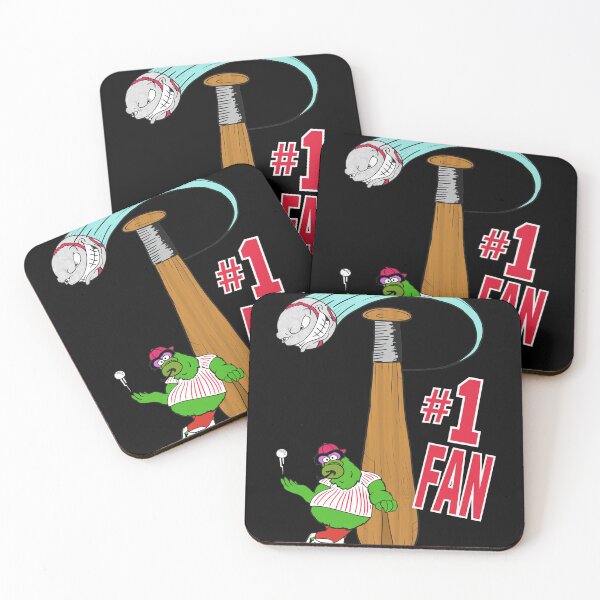 Item preview, Retro Baseball Mascot Number One Fan designed and sold by TypoEmporium.
