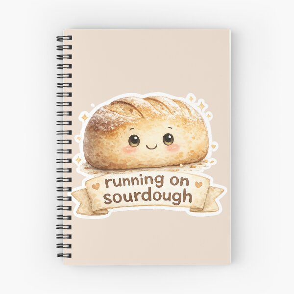Item preview, Running on Sourdough designed and sold by Little Happy Things.