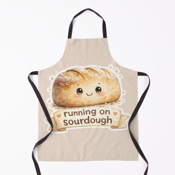 Item preview, Running on Sourdough designed and sold by Little Happy Things.