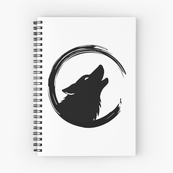Item preview, Howling Wolf Emblem – Wild Spirit designed and sold by Shadow's Den.