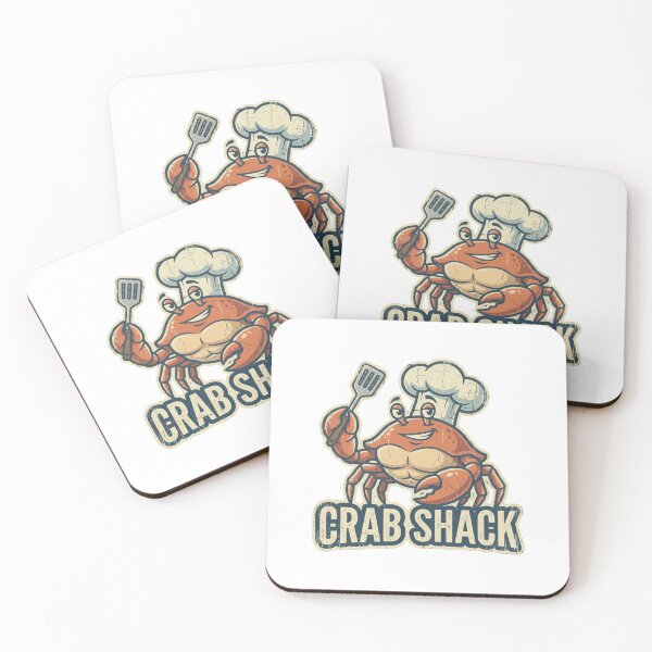 Item preview, Crab Shack Cartoon Chef Distressed Seafood Lover designed and sold by chattsuede.