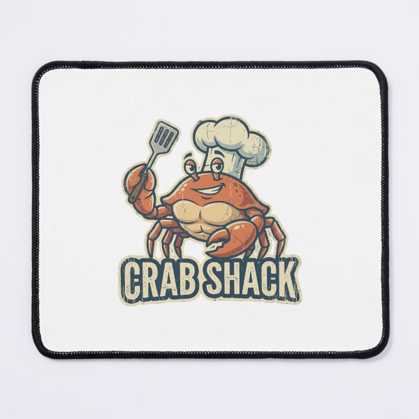 Item preview, Crab Shack Cartoon Chef Distressed Seafood Lover designed and sold by chattsuede.