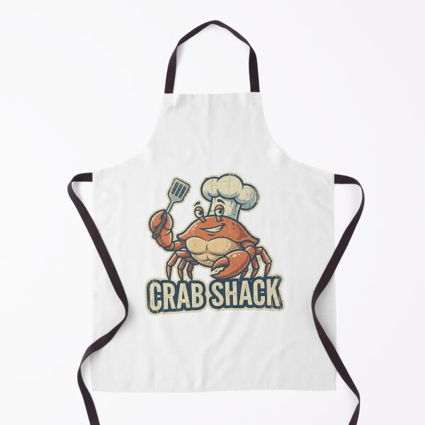 Item preview, Crab Shack Cartoon Chef Distressed Seafood Lover designed and sold by chattsuede.