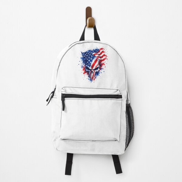 Item preview, Liberty Skullstorm: A Bold Emblem of American Brotherhood designed and sold by BlissBlvdShop.