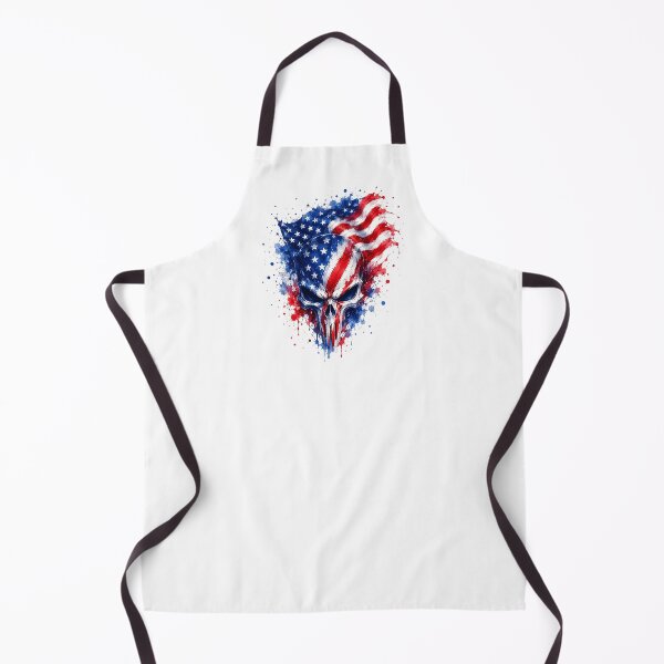 Item preview, Liberty Skullstorm: A Bold Emblem of American Brotherhood designed and sold by BlissBlvdShop.