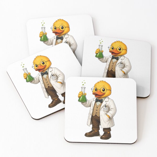 Item preview, Scientist Duck designed and sold by Thor-stone.