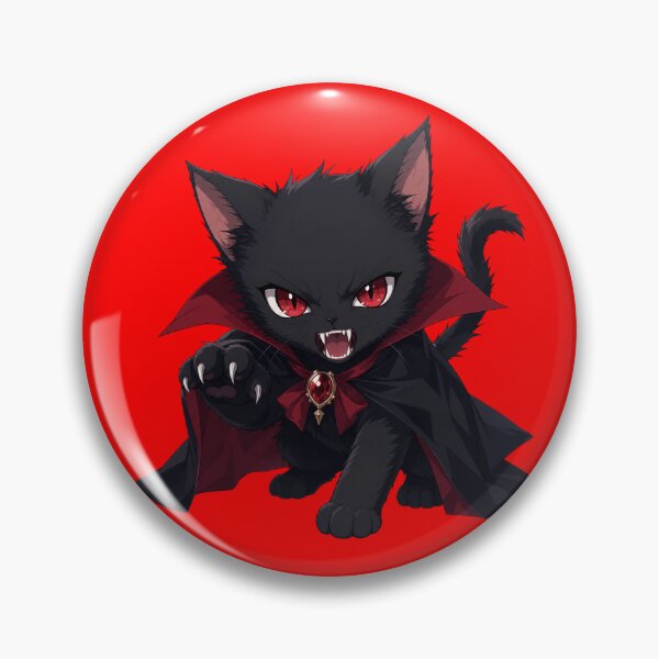 Item preview, Kitty Vampire designed and sold by Villain Vault.
