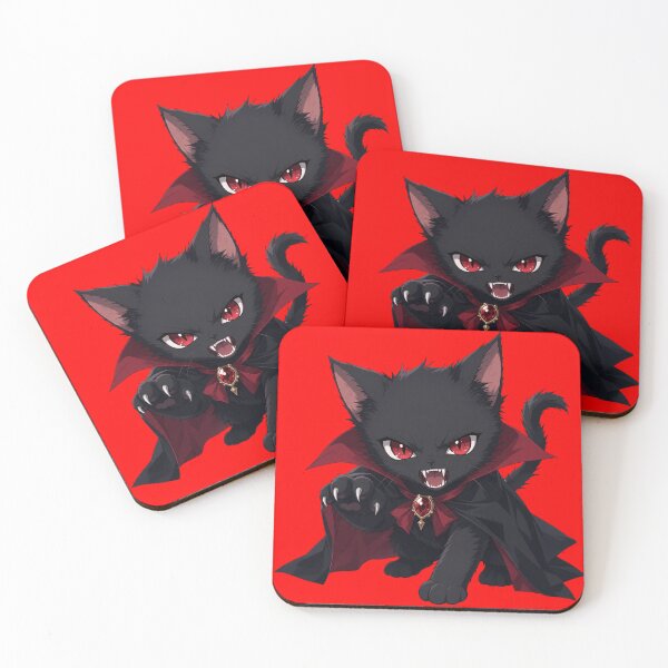 Artikelvorschau, Vampirkatze entworfen und verkauft von Villain Vault.