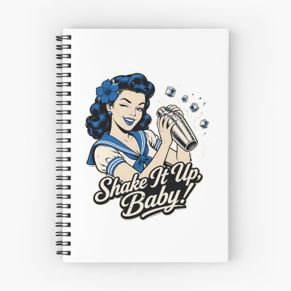 Item preview, Shake It Up Baby Pinup: Pin Up Girl Cocktail Art designed and sold by chattsuede.