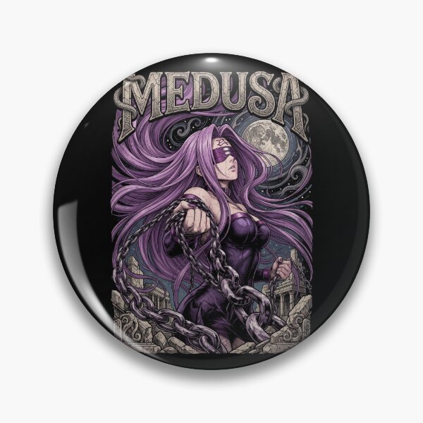 Item preview, Medusa (Rider) Vintage designed and sold by MadShroomPrints.