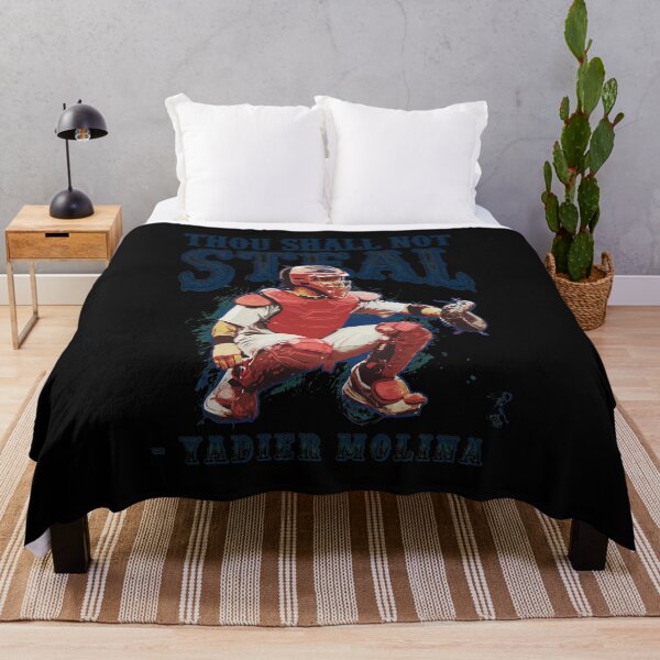 Item preview, Thou Shall Not Steal Yadier Molina Catcher designed and sold by Inkirra.