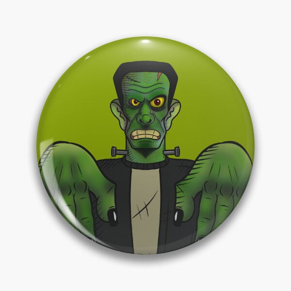 Item preview, Classic Green Halloween Monster designed and sold by lucien marcel barrera.