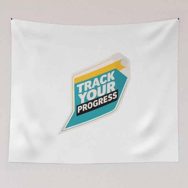 Item preview, Track Your Progress Wellness For Encouragement designed and sold by FWLKIT.