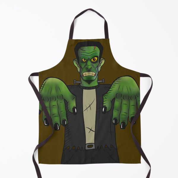 Item preview, Classic Green Halloween Monster designed and sold by lucien marcel barrera.