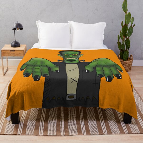 Item preview, Classic Green Halloween Monster designed and sold by lucien marcel barrera.