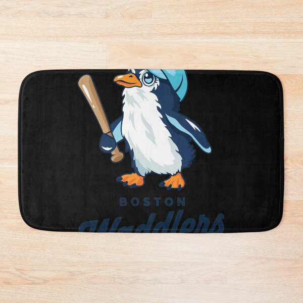 Item preview, Boston Waddlers Penguin Baseball Mascot designed and sold by Inkirra.