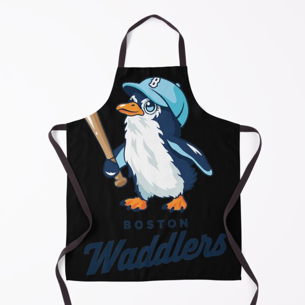 Item preview, Boston Waddlers Penguin Baseball Mascot designed and sold by Inkirra.