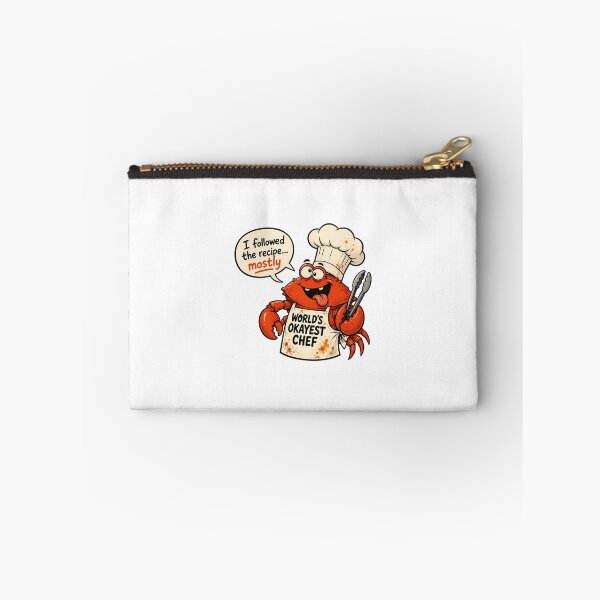 Item preview, Worlds Okayest Chef Crab Cartoon Cooking Humor designed and sold by chattsuede.