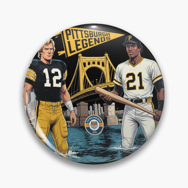 Item preview, Pittsburgh Sports Legends Bridge Artwork designed and sold by Inkirra.