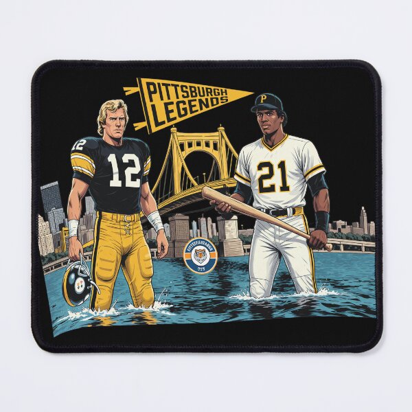 Item preview, Pittsburgh Sports Legends Bridge Artwork designed and sold by Inkirra.