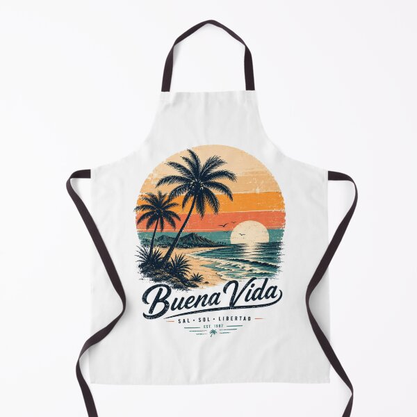 Item preview, Good Life – Vintage Tropical Beach | Retro Surf T-Shirt, Salt, Sun and Freedom designed and sold by victorstudioart.