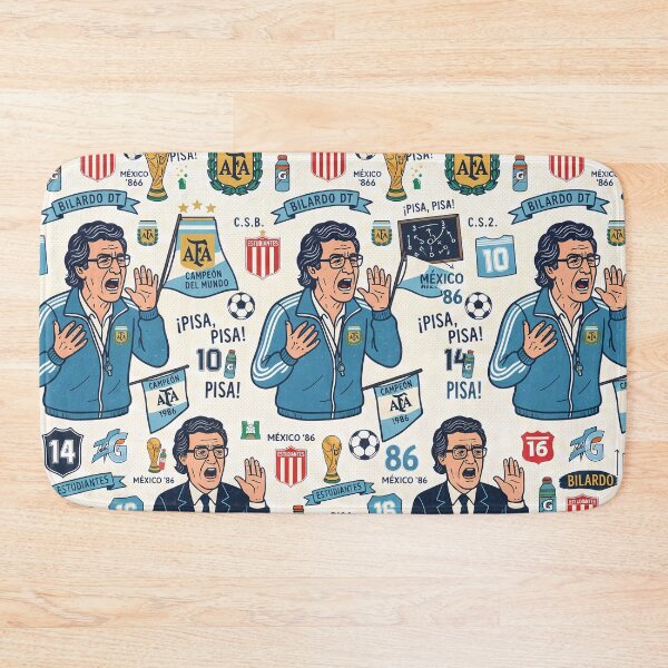 Item preview, Argentina Soccer Legends World Cup Football Pattern 2 designed and sold by ART ATTACK ZONE.