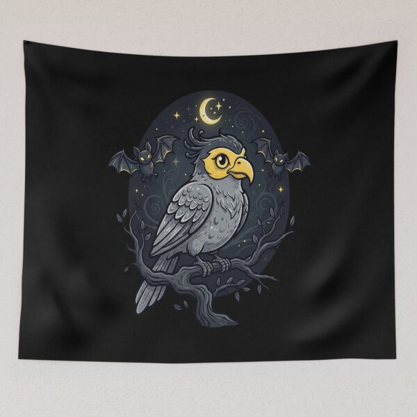 Item preview, Cockatiel Dragon Shadow designed and sold by Barbara8266.