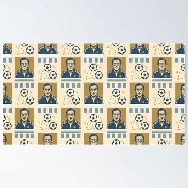 Item preview, Argentina Soccer Legends World Cup Football Pattern 3 designed and sold by ART ATTACK ZONE.
