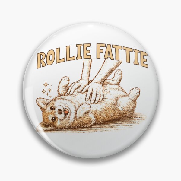 Item preview, Rollie Fattie Corgi Dog Lover Design designed and sold by DivineHaven.