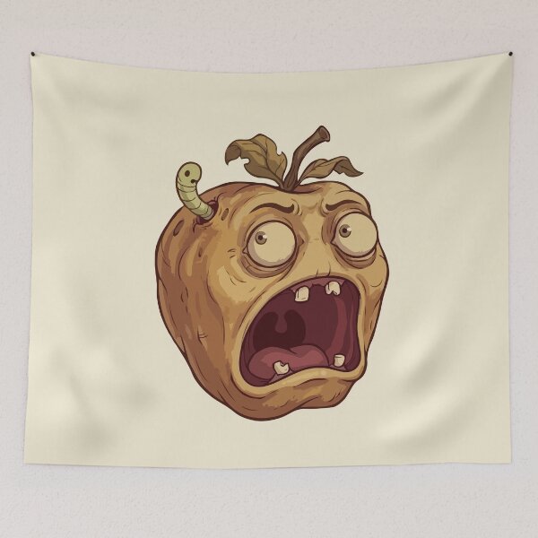 Item preview, Apple Worm Panic designed and sold by Gkinoki.