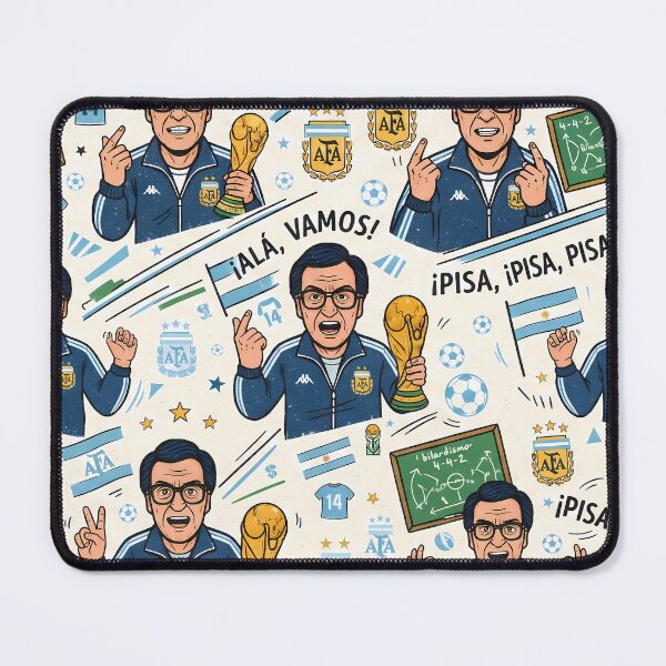 Item preview, Argentina Soccer Legends World Cup Football Pattern 5 designed and sold by ART ATTACK ZONE.