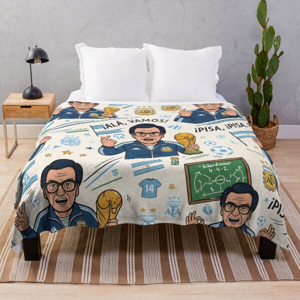 Item preview, Argentina Soccer Legends World Cup Football Pattern 5 designed and sold by ART ATTACK ZONE.