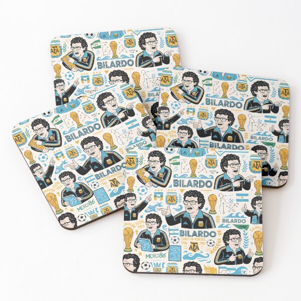 Item preview, Argentina Soccer Legends World Cup Football Pattern 6 designed and sold by ART ATTACK ZONE.