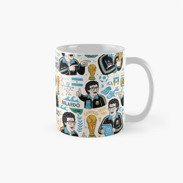 Item preview, Argentina Soccer Legends World Cup Football Pattern 6 designed and sold by ART ATTACK ZONE.