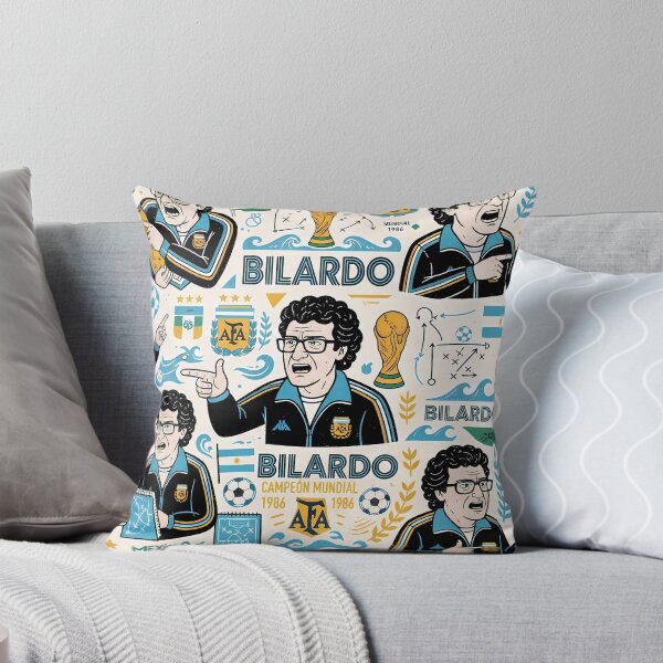 Item preview, Argentina Soccer Legends World Cup Football Pattern 6 designed and sold by ART ATTACK ZONE.