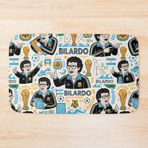 Item preview, Argentina Soccer Legends World Cup Football Pattern 6 designed and sold by ART ATTACK ZONE.