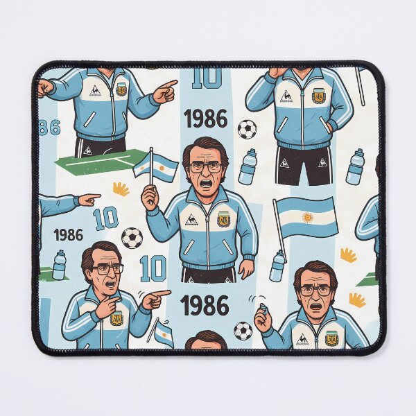 Item preview, Argentina Soccer Legends World Cup Football Pattern 7 designed and sold by ART ATTACK ZONE.