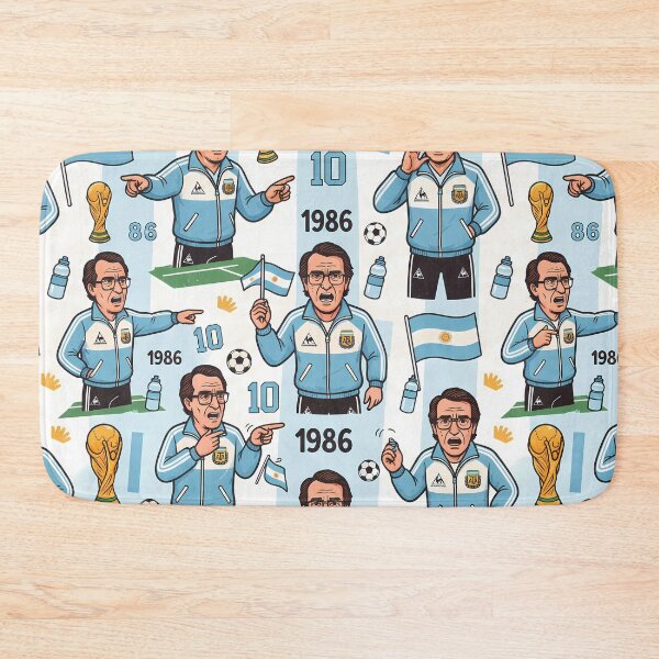 Item preview, Argentina Soccer Legends World Cup Football Pattern 7 designed and sold by ART ATTACK ZONE.