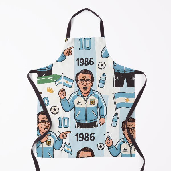 Item preview, Argentina Soccer Legends World Cup Football Pattern 7 designed and sold by ART ATTACK ZONE.